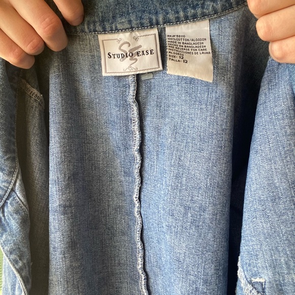 Vintage Studio Ease Denim Shirt - Picture 4 of 4